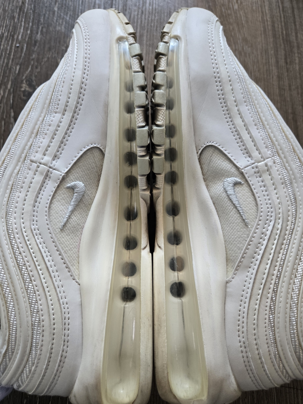 Nike Men’s Air Max 97 Sneakers - White - Picture 6 of 13